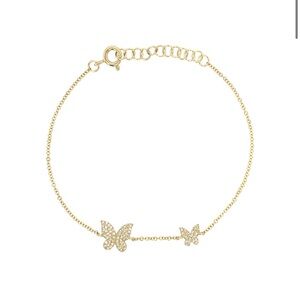 Jennifer Miller Diamond Butterfly Bracelet